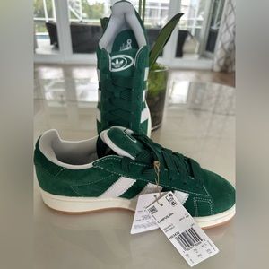 Adidas Campus 00s Dark Green Gum NWT